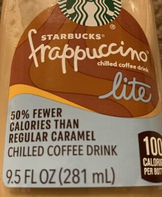 Frappuccino lite chilled coffee drink