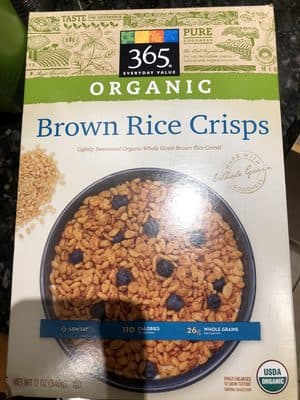 Organic Brown Rice Crisps