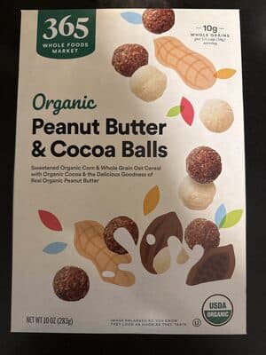 Organic Peanut Butter & Cocoa Balls