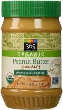 Organic Creamy Peanut Butter Spread