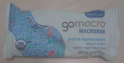 MACROBAR protein replenishment peanut butter