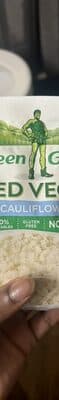 Riced Veggies Cauliflower
