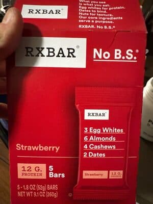 Rx Bar strawberry