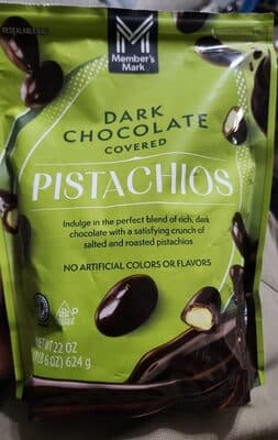 Dark Chocolate Covered Pistachios