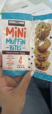 Mini Muffin Bites Chocolate Chip