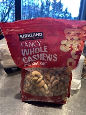 Fancy Whole Cashews with Sea Salt