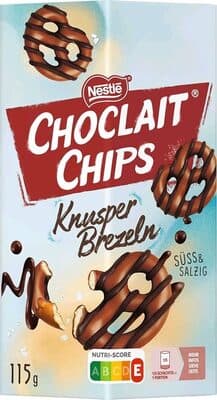 Chocolate Chips Knusper Brezeln