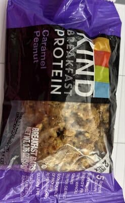Breakfast Protein caramel peanut