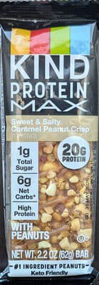 Sweet & Salty Caramel Peanut Crisp