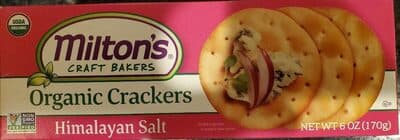 Organic Crackers Himalayan Salt
