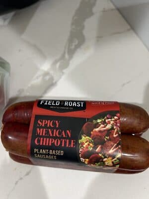 SPICY CHIPOTLE PLANT-BASED SAUSAGES