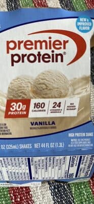 Vanilla High Protein Shake