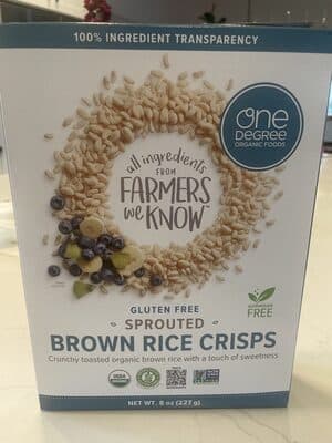 Sprouted Brown Rice Crisps