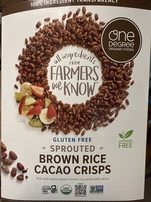 Sprouted Brown Rice Cacao Crisps