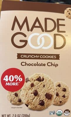 Crunchy Cookies Chocolate Chip