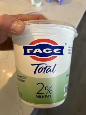 Total 2% Milkfat Yogurt