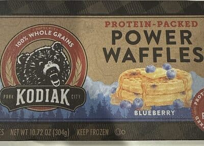 Blueberry Power Waffles
