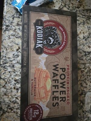 POWER WAFFLES BUTTERMILK & VANILLA