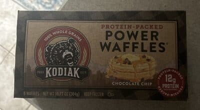 Power Waffles Chocolate Chip