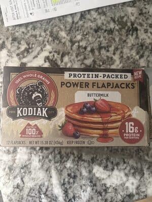 Protein-Packed Power Flapjacks Buttermilk