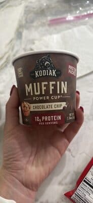 Protein-Packed Muffin Microwaveable Cup Chocolate Chip