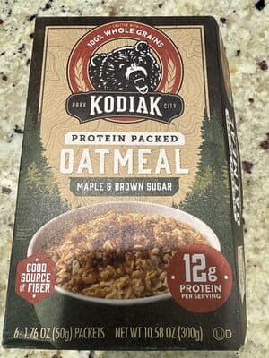 Oatmeal Maple & Brown Sugar