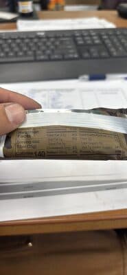 Chewy Granola Bar Chocolate Chip