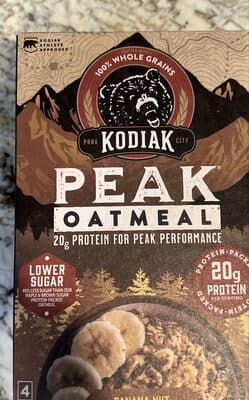 Peak Oatmeal Banana Nut