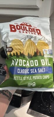 Avocado Dip Classic Sea Salt Kettle Style Potato Chips
