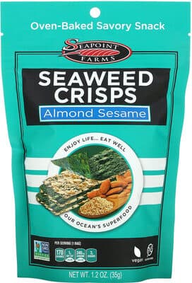 Seaweed Crisps Almond Sesame