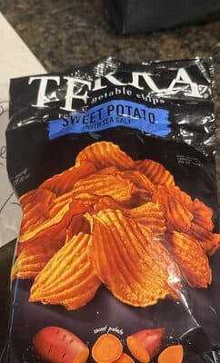 Sweet potato chips