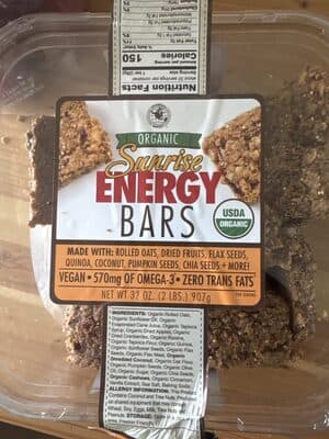 Organic Energy Bars