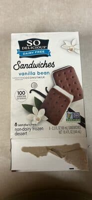 vanilla bean sandwiches