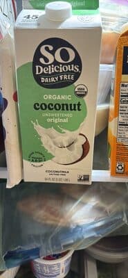 Organic coconut unsweetened original