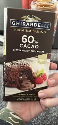60% Cacao Bittersweet Chocolate