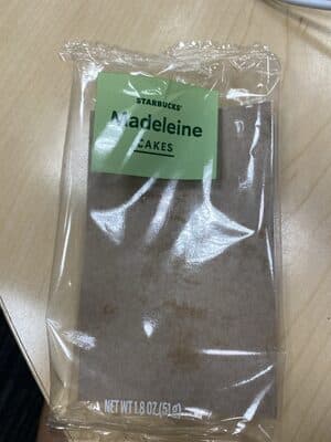 Petite French Madeleines Cookies