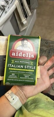 ITALIAN STYLE SMOKED CHICKEN SAUSAGE