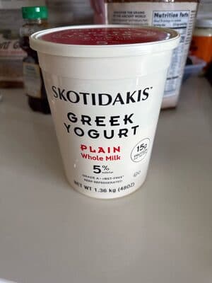 Greek Yogurt Plain Whole Milk