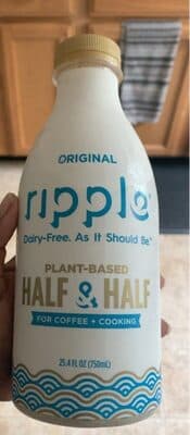 ripple HALF & HALF DAIRY-FREE ALTERNATIVE