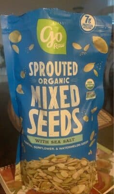Organic Sprouted Mixed Seeds With Sea Salt