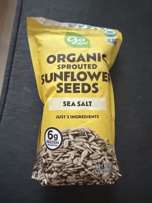 All Organic Sprouted Sunflower Seeds