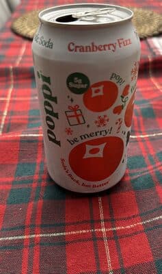Prebiotic Soda Cranberry Flavor