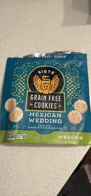 Mexican Wedding Grain Free Cookies