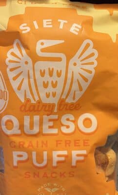 Queso Grain Free Puff Snacks