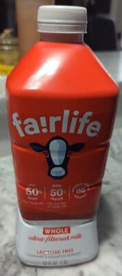 ultra-filtered milk