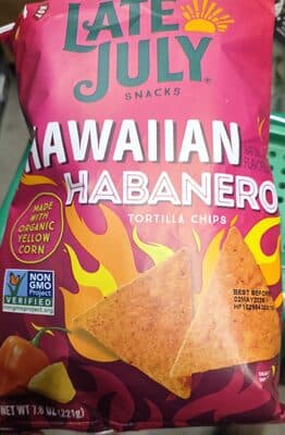 Hawaiian Habanero Tortilla Chips Naturally Flavored