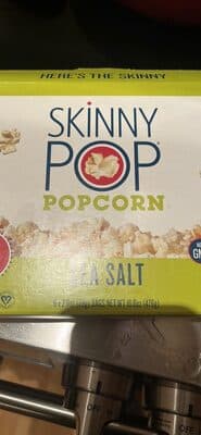 Microwave Popcorn Sea Salt