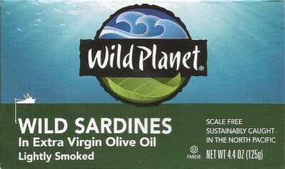 WILD PACIFIC SARDINES In Extra Virgin Olive Oil