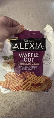 Waffle Cut Seasoned Fries