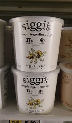 Whole Milk Vanilla Yogurt